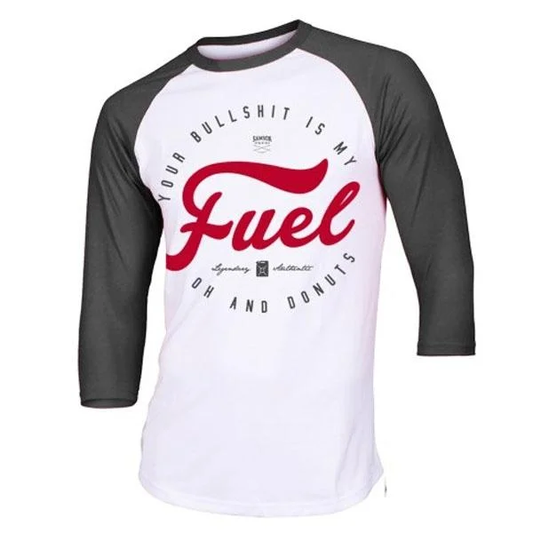 Samson Athletics Your Bull Is My Fuel 3-4 Baseball Tee