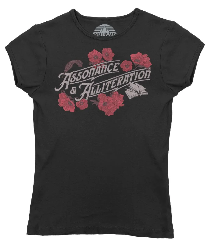 Women's Assonance and Alliteration T-Shirt