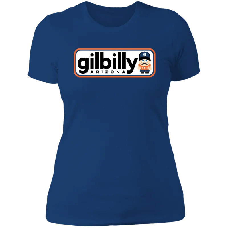 Boyfriend T-Shirt | Gilbilly Logo | Royal Blue