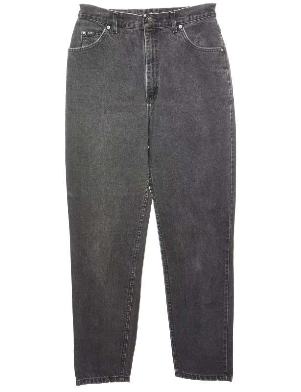 Black Lee Tapered Jeans - W28 L28