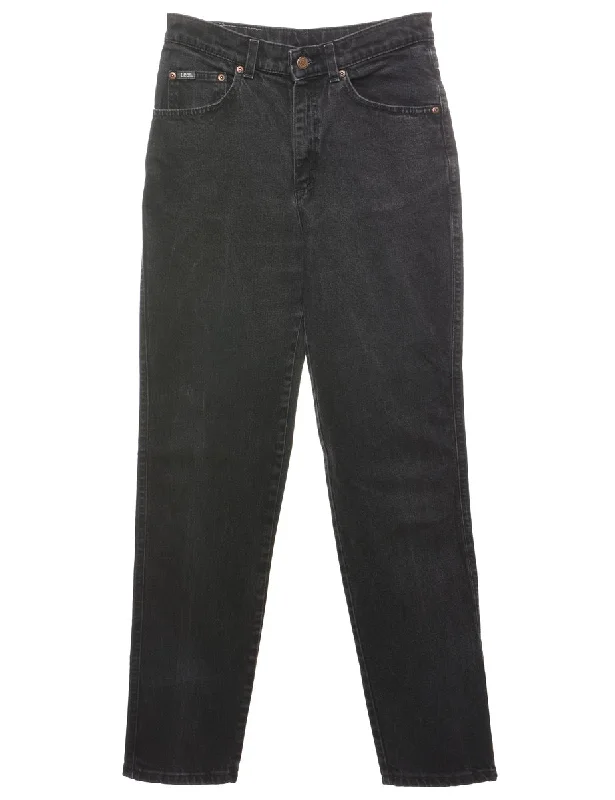 Black Lee Tapered Jeans - W28 L31