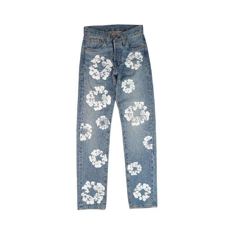 Levi's x Denim Tears 'Cotton Wreath' Jeans - Women's 25