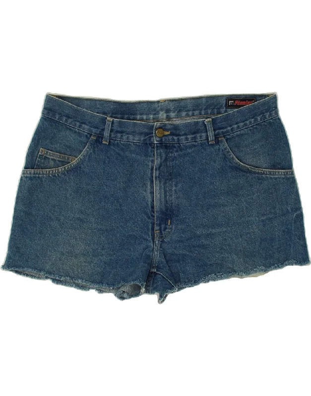 PIONIER JEANS Womens Denim Shorts W40 2XL Blue Cotton