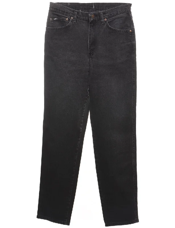 Tapered Black Lee Jeans - W29 L32