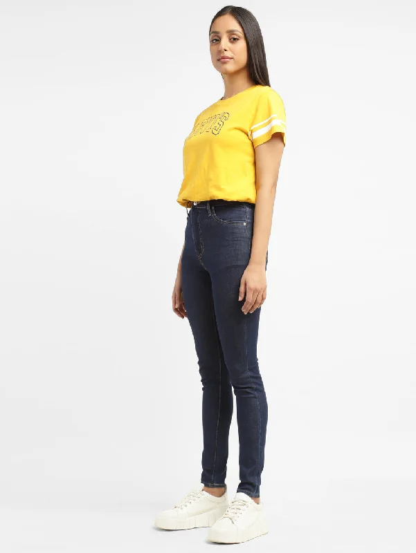 Women's High Rise Skinny Fit Jeans