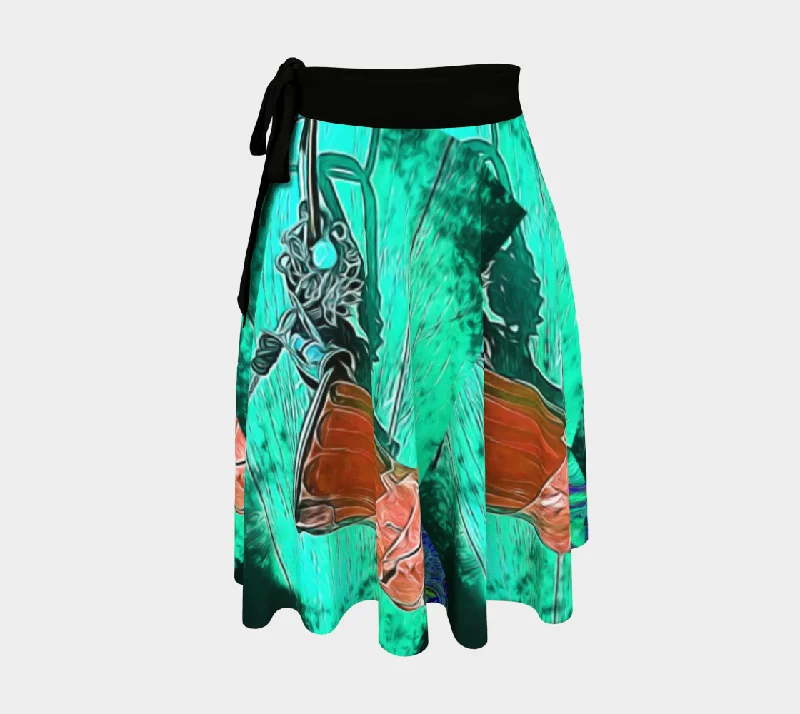 Handmade Record Player Wrap Skirt