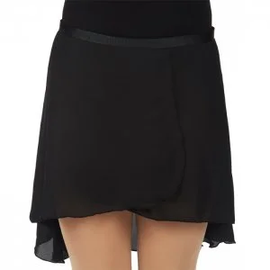 Ladies 18" Georgette Tapered Wrap Skirt