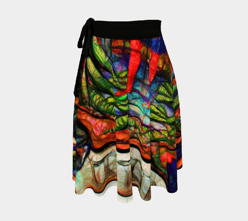 Medieval Choir Dragon wrap Skirt