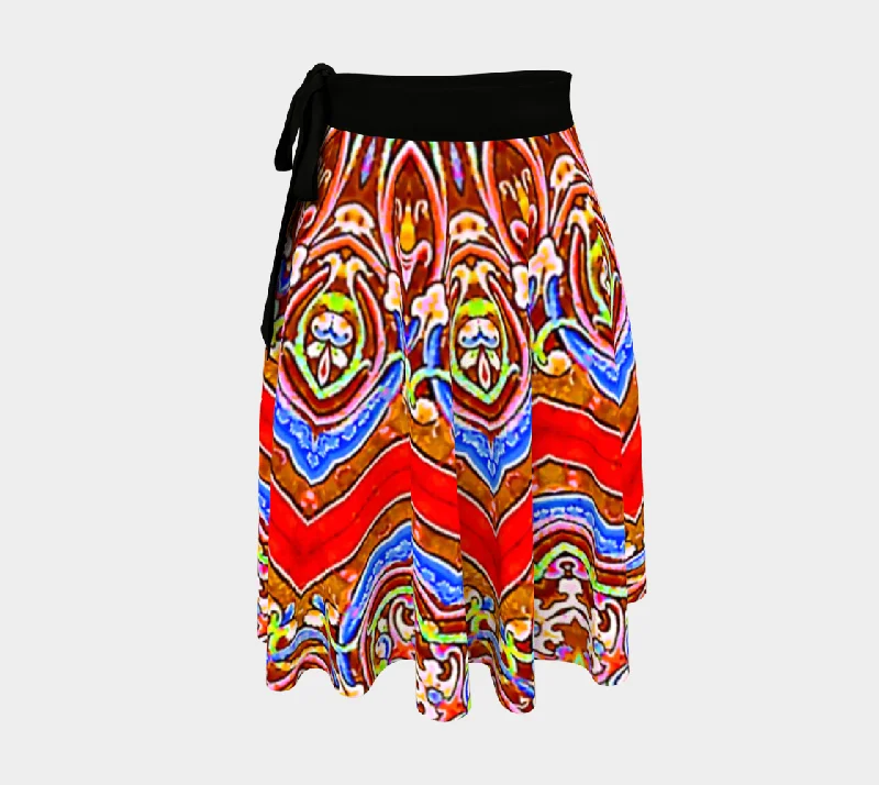 Medieval Kaleidoscope Wrap Skirt