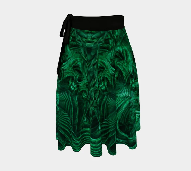 Meganeuropsis Wrap Skirt