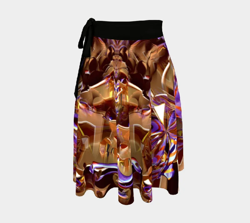 Meltdown Wrap Skirt