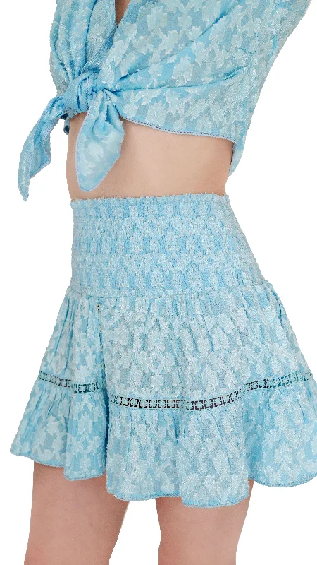 Pomponette Jacquard Skirt