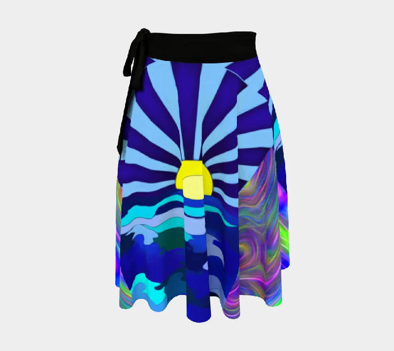 Sunset On The Lake Wrap Skirt