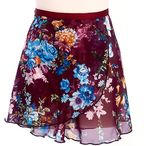 Floral Wrap Skirt