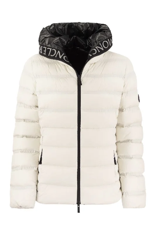 ALETE - Short down jacket with hood