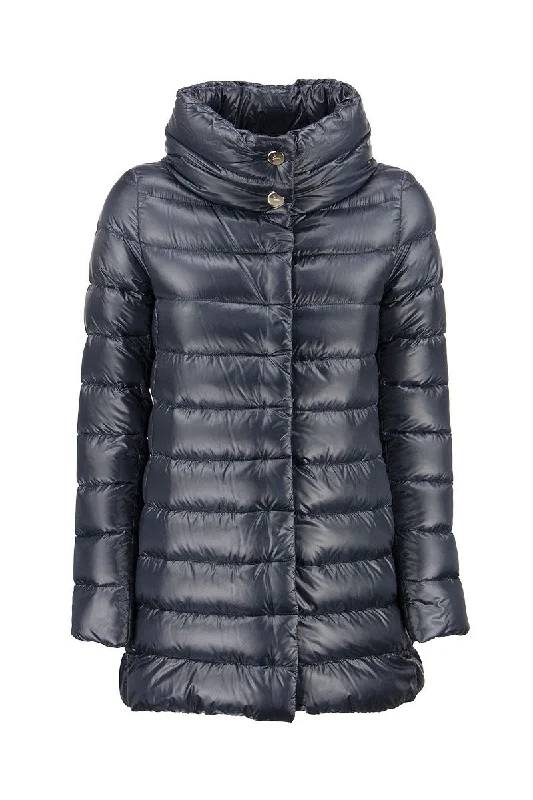 AMELIA - Down jacket with ring collar