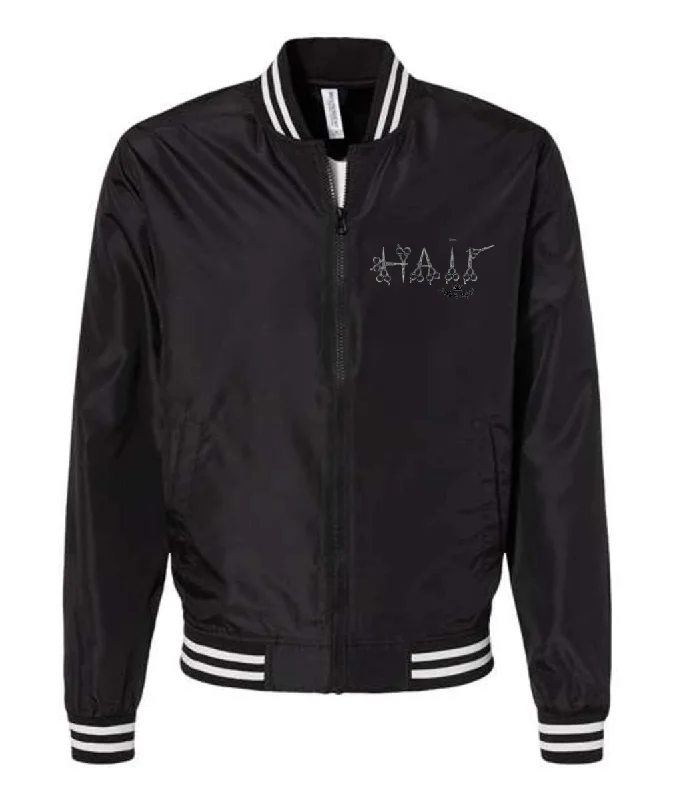 Hair print Independent Trading Co. - Lightweight Bomber Embroidered Jacket