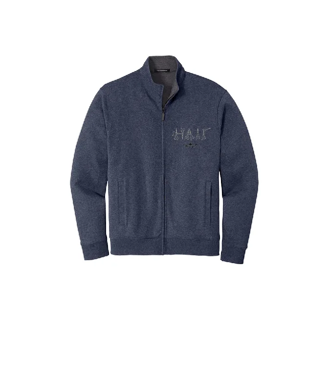 Hair themed print Port Authority® Interlock Embroidered Full-Zip jacket