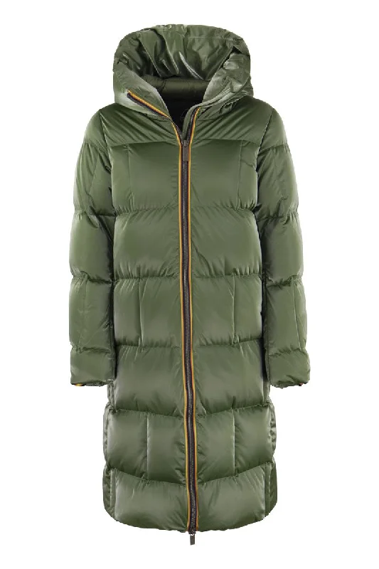 ORLIN - Long Hooded Down Jacket