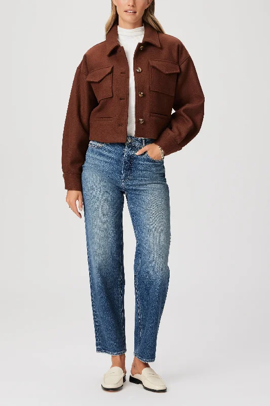 Paige Premium Denim - Ashtyn Jacket in Cappucino