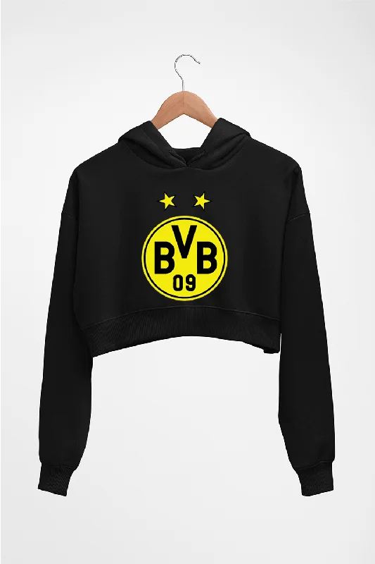 Borussia Dortmund Crop HOODIE FOR WOMEN