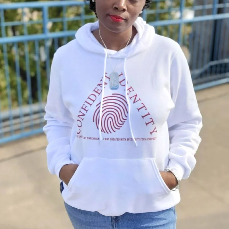 Confident Identity Triangle Cotton Women's Hoodie