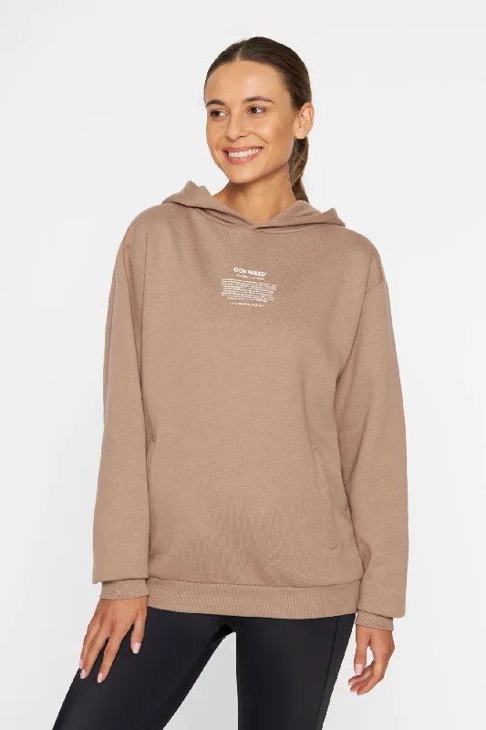 OCN WEED® Unisex Hoodie Taupe