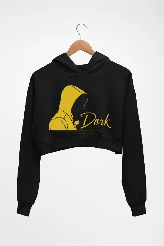 Dark Crop HOODIE FOR WOMEN