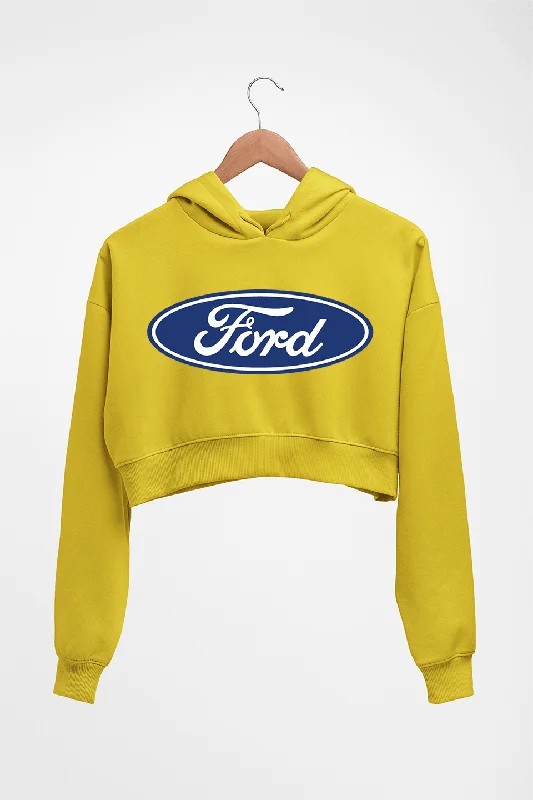 Ford Crop HOODIE FOR WOMEN