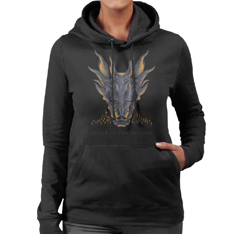 House Of The Dragon Balerion The Black Dread Women's Hooded Sweatshirt