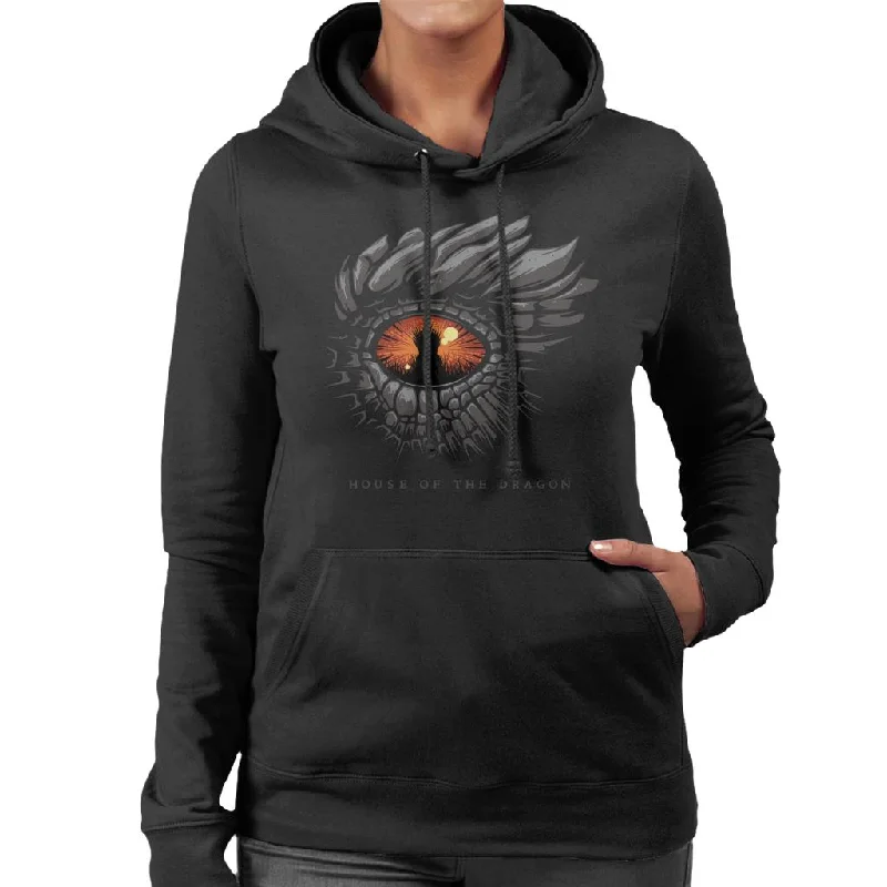 House Of The Dragon Eye Of The Dragon Women's Hooded Sweatshirt