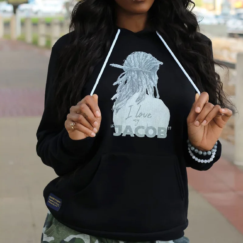 I Love My "Jacob" Dreads Women's Hoodie