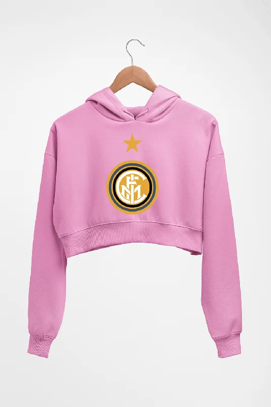 Inter Milan Crop HOODIE FOR WOMEN