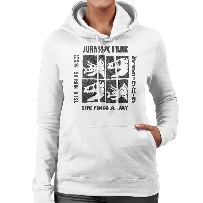 Jurassic Park 93 Tour Women's Hooded Sweatshirt