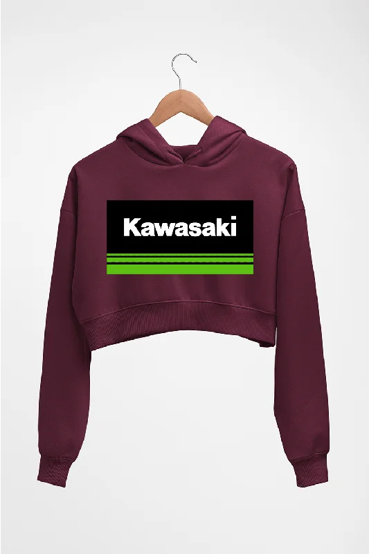 Kawasaki Crop HOODIE FOR WOMEN