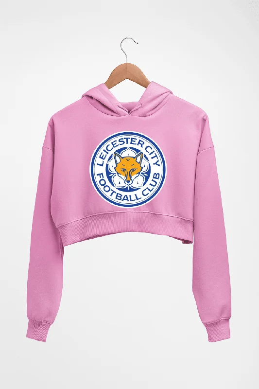 LEICESTER CITY Crop HOODIE FOR WOMEN