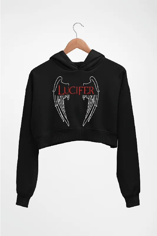 Lucifer Crop HOODIE FOR WOMEN