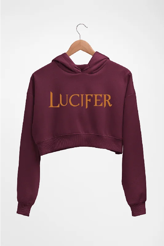 Lucifer Crop HOODIE FOR WOMEN