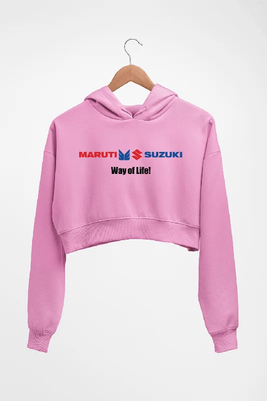 Maruti-Suzuki Crop HOODIE FOR WOMEN