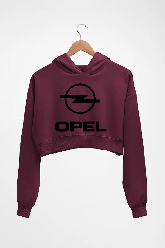 Opel Crop HOODIE FOR WOMEN