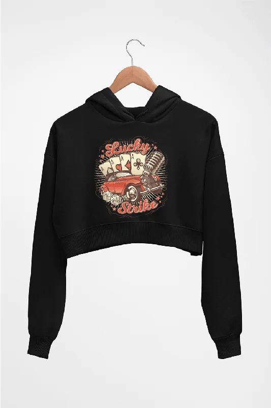 Poker Crop HOODIE FOR WOMEN