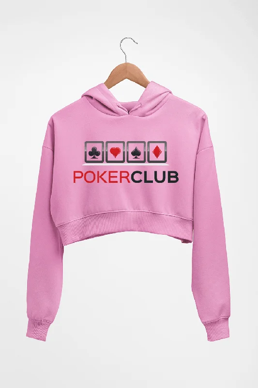 Poker Crop HOODIE FOR WOMEN