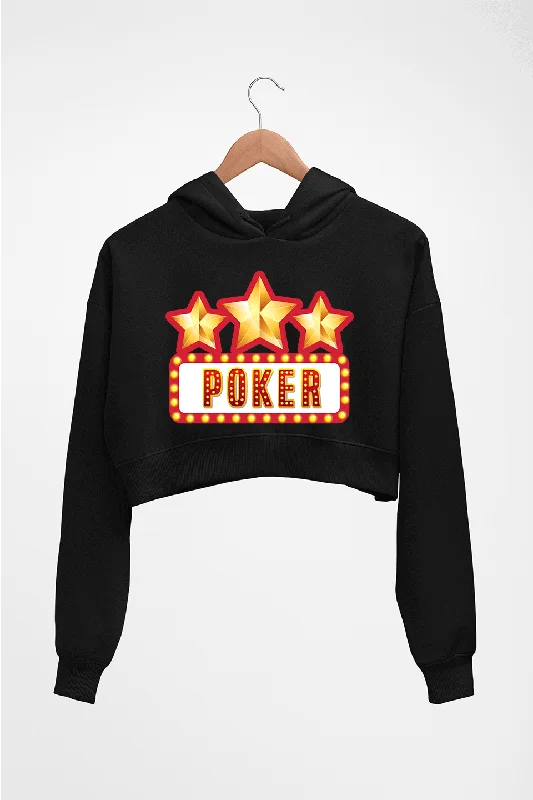 Poker Crop HOODIE FOR WOMEN