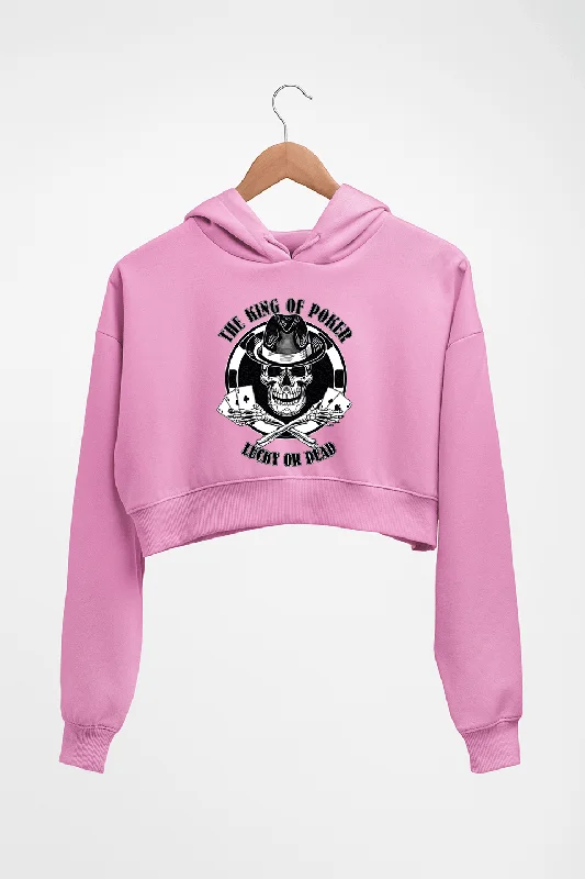 Poker Crop HOODIE FOR WOMEN