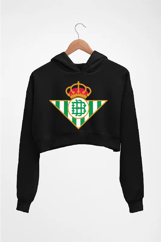 Real-Betis Crop HOODIE FOR WOMEN