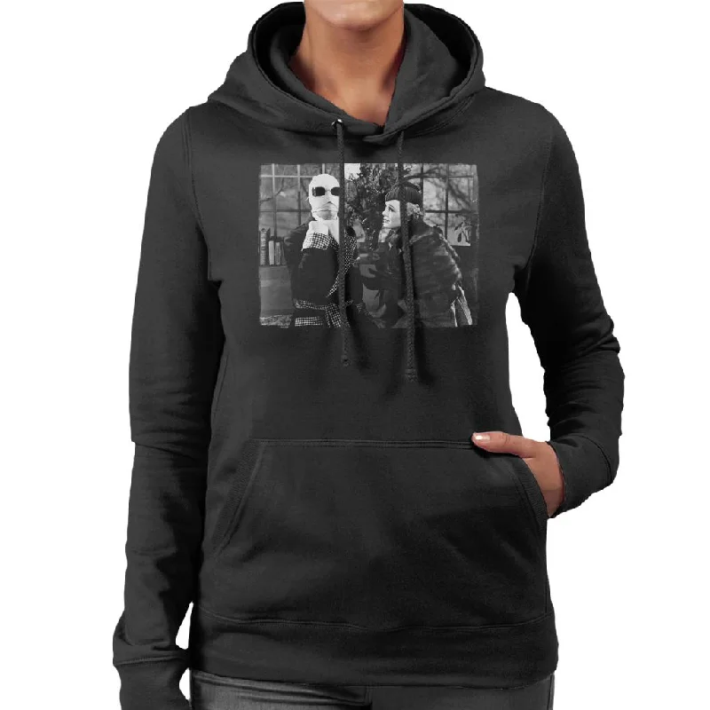 The Invisible Man And Flora Cranley Women's Hooded Sweatshirt