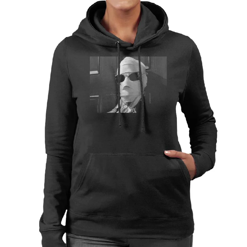 The Invisible Man Close Up Women's Hooded Sweatshirt