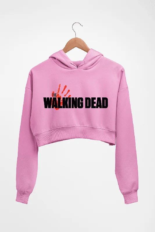 The Walking Dead Crop HOODIE FOR WOMEN