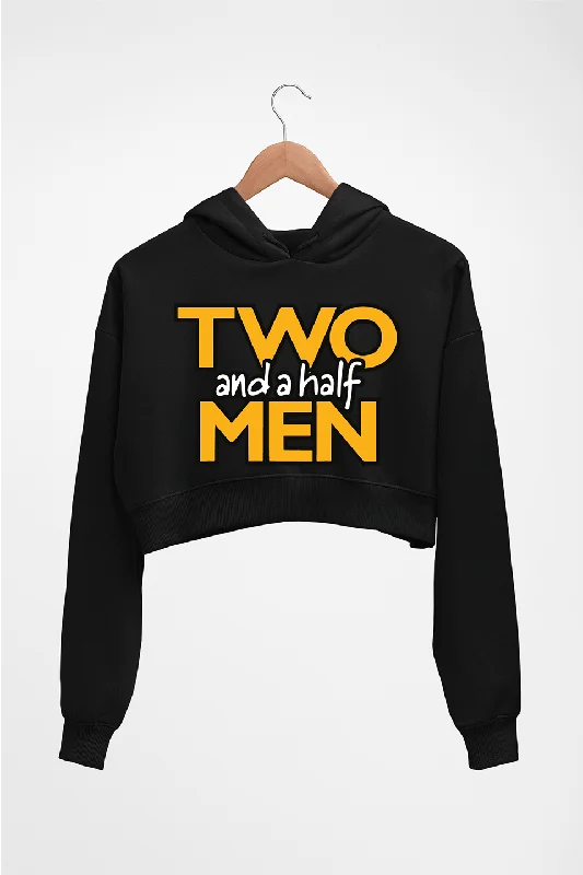 Two and a Half Men Crop HOODIE FOR WOMEN