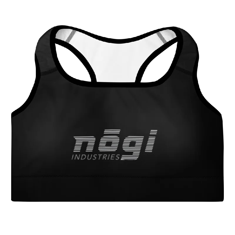 Core BLACK Padded Sports Bra